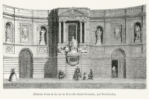 Château d'eau on the rue de Grenelle-Saint-Germain.