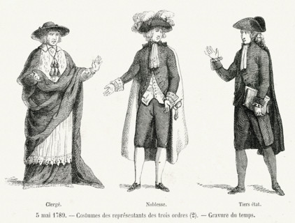 Outfits warn by the representatives of the three orders.
