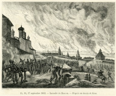 Incendie de Moscou.