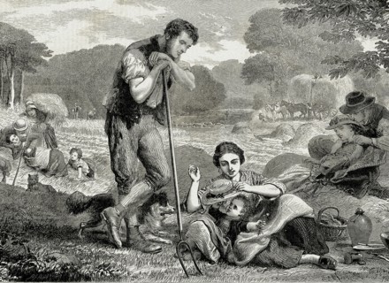 Allegory. Summer, based on work by M. Hunt.