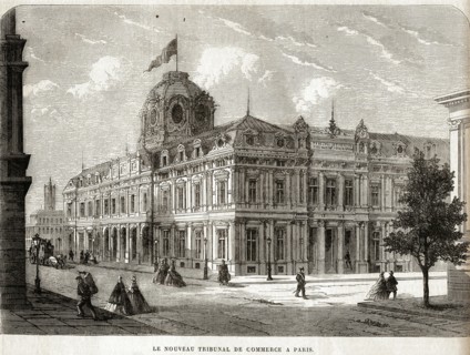 The new Commercial Court in Paris.
