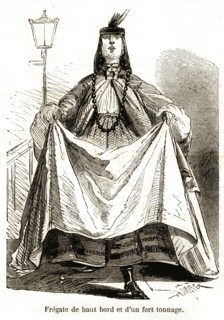 Caricature. La vie quotidienne des Anglais.