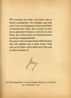 Adolf Hitler.