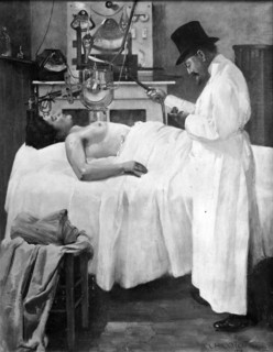 Hospitals. Museum of charity. Doctor Chicotot. Early attempts at cancer treatment.