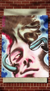 Montreal - Quebec. Popular Art. Street paintings.