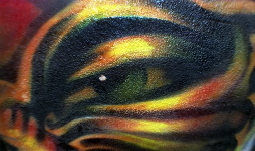 Montreal - Quebec. Popular Art. Street paintings.