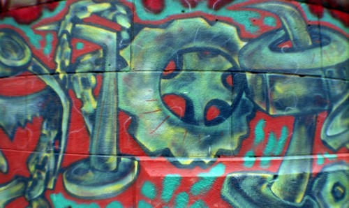 Montreal - Quebec. Popular Art. Street paintings.