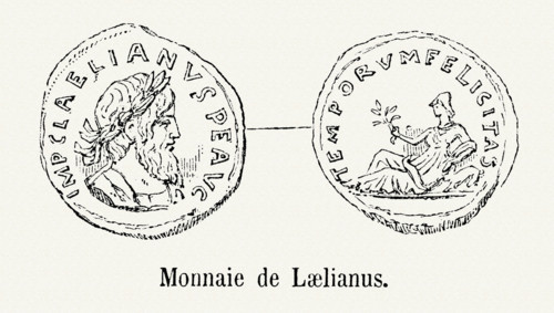 Monnaie frappée sous le règne de Lélien