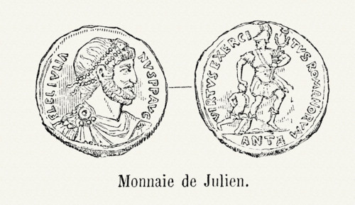 Monnaie frappée sous le règne de Julien