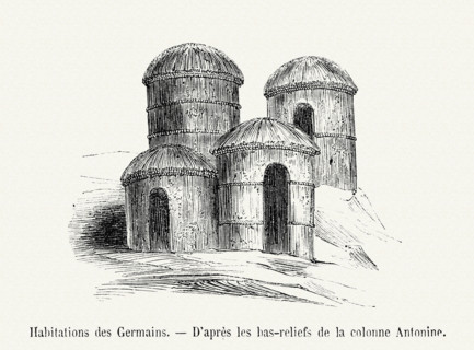 Germanic habitat.