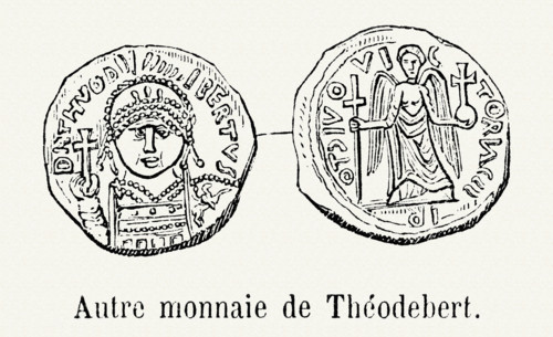 Monnaie à l'effigie de Thibert Ier