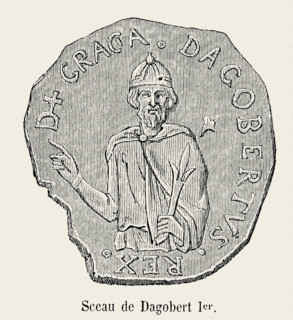 Sceau de Dagobert 1er.