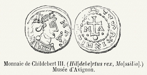 Monnaie de Childebert III.