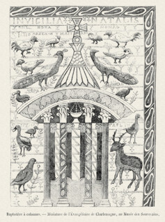 Copy of the Gospels of Charlemagne.