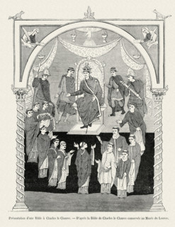 Presentation of the Bible to Charles the Bald.