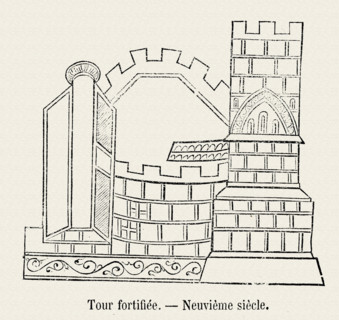 Fortified tower.