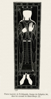 Tombstone of Frédégonde