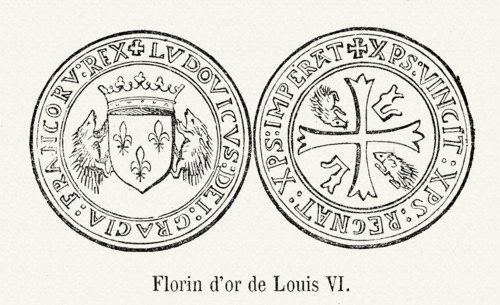 Florin d'or de Louis VI.