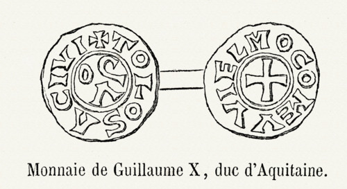 Money of Guillaume X.