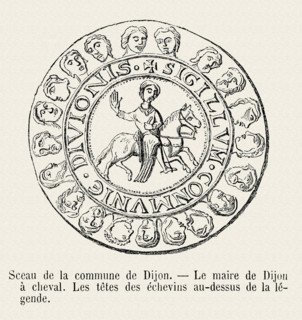 Sceau de la commune de Dijon.