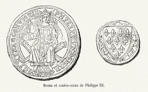 Seal and "counter-seal" of Phillip III.