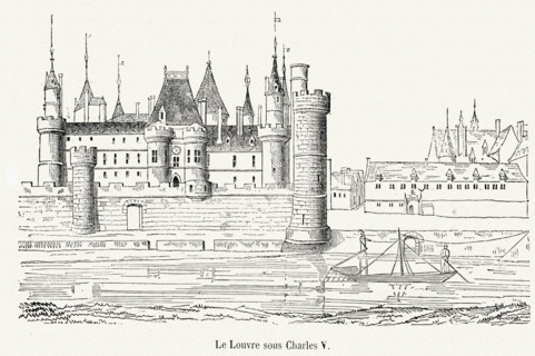 Le Louvre sous Charles V.