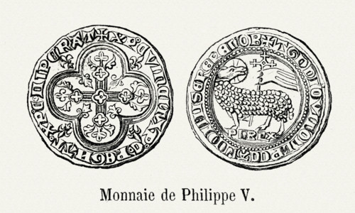 Coin of Philip V.