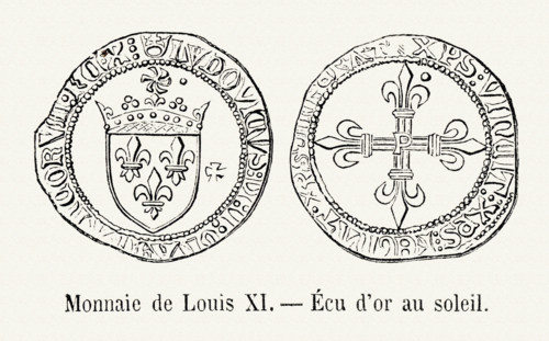 Coin of Louis XI.
