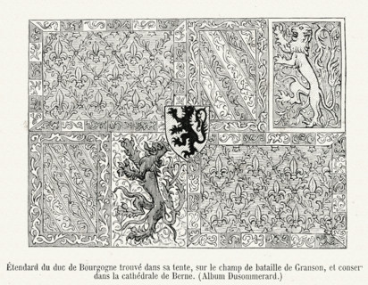 Etendard du duc de Bourgogne.
