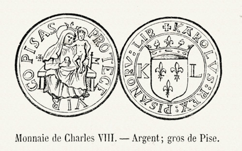 Coin of Charles VIII.