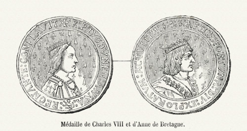 Mariage de Charles VIII et d'Anne de Bretagne.