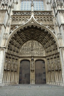 La cathédrale ND d'Anvers.