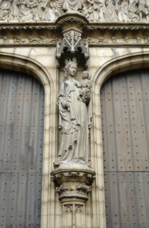 La cathédrale ND d'Anvers.