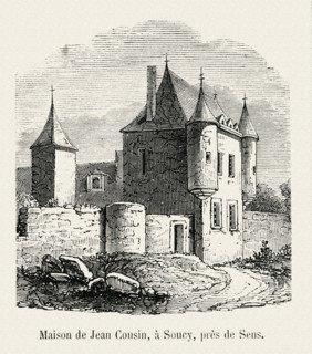 Maison de Jean Cousin, à Soucy, près de Sens.