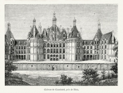 Château de Chambord, près de Blois.