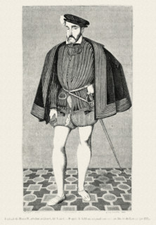 Portrait of Henry II, attributed to Clouet.