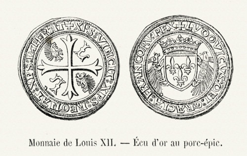Coin of Louis XII.