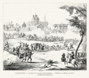 Combat de la porte Saint-Antoine.