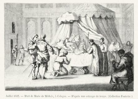 Mort de Marie de Médicis, à Cologne.