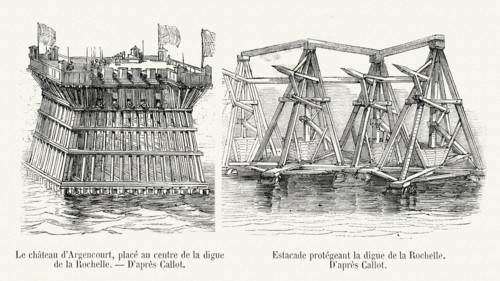 Siege of la Rochelle.