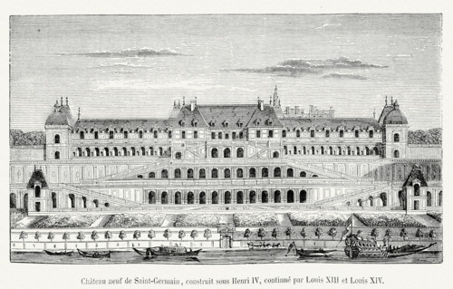 The Château Neuf in Saint-Germain.