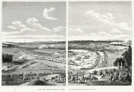 Bataille de Fontenoy.