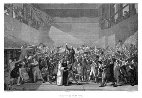 The Tennis Court Oath.