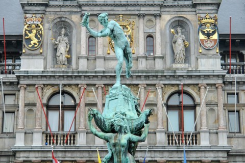 The Brabo fountain, Antwerp