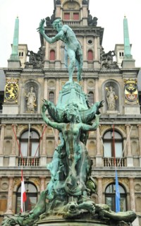 The Brabo fountain, Antwerp