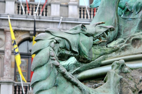 The Brabo fountain, Antwerp