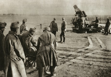 305mm Howitzer gun