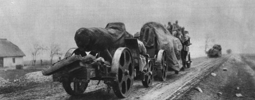 305mm Howitzer gun