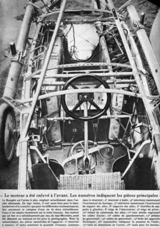 Carlingue d'un avion allemand