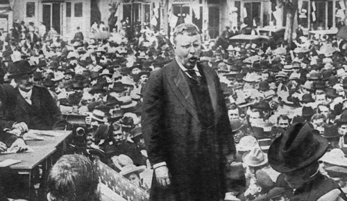 President Roosevelt in Indiana